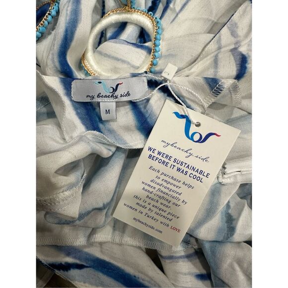 NWT MY BEACHY SIDE MAYA MAXI DRESS SIZE M $434 - Picture 13 of 13